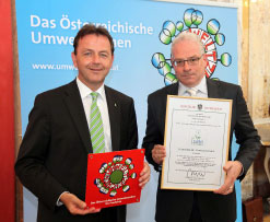 Oberndorfer Druckerei und J. Fink Druck erhalten das EU-Ecolabel